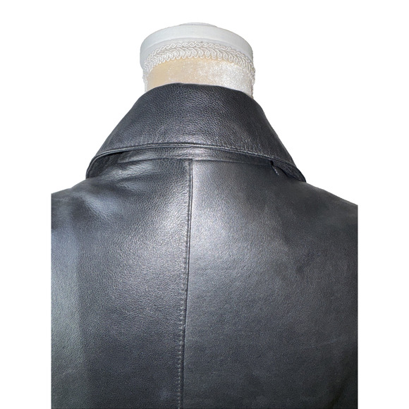 Pelle Studio Wilsons Leather Vintage Leather Blazer Jacket Size M - Picture 8 of 13